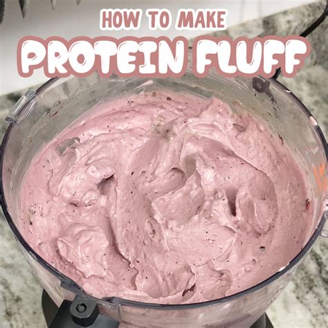 protein fluff    simple ingredients