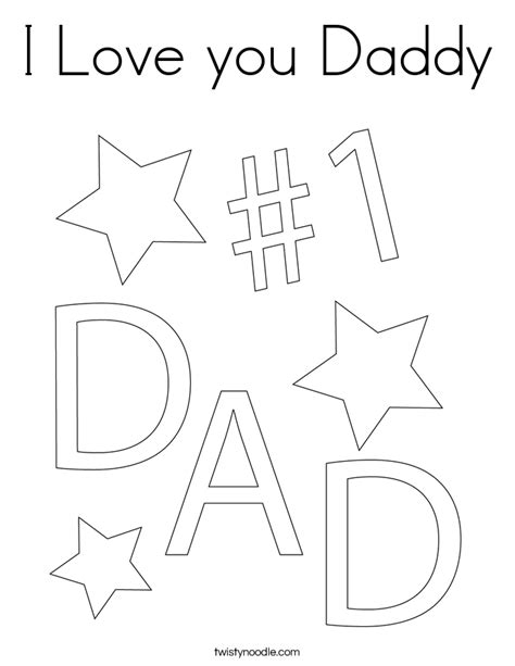 fathers day  love  dad coloring pages printable  love  dad