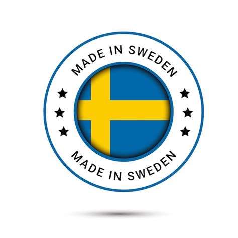 premium vector   sweden  label modern   sweden logo