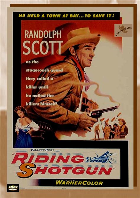 riding shotgun  randolph scott etsy