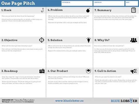 page pitch  page pitch finance career templates business