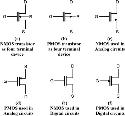 nmos transistor circuit diagram