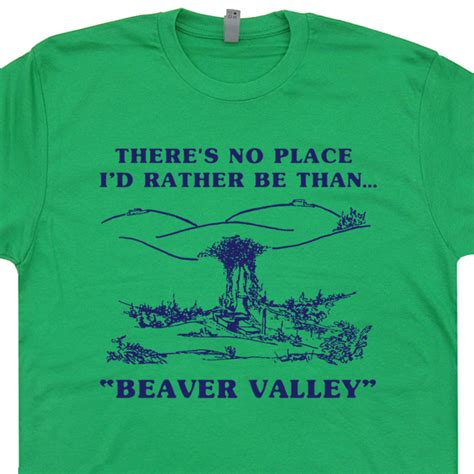 beaver valley funny t shirt saying humor sexual offensive tee