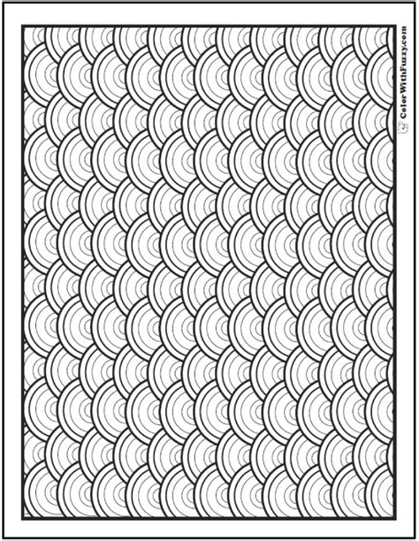 gambar pattern coloring pages customize  printables rainbow patterns