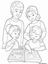 Family Coloring Pages Print Recommended Color sketch template