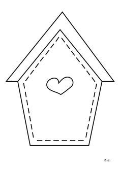 bird house template templates printable  house template bird houses