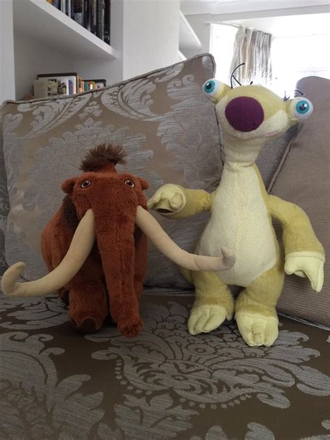 Sid The Sloth And Manny The Mammoth 🧸 Plush In Spelthorne For £3 00 For