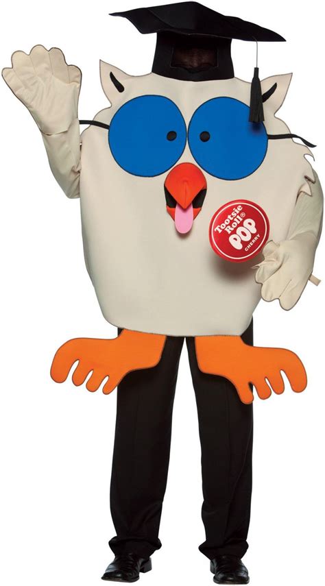 Hamburger Helper Hand Or Tootsie Roll Mr Owl Adult Costume Nw Free