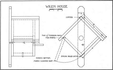 wren house diagram wren house bird house plans bird house plans