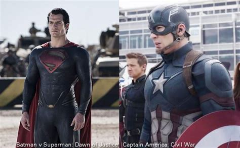 Batman V Superman Dawn Of Justice Vs Captain America Civil War