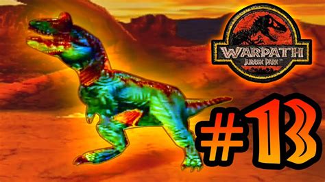Dilophosaurus Warpath Jurassic Park Ps1 Ep 13 [ Jurassic Park Month