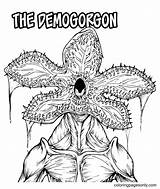 Stranger Demogorgon sketch template