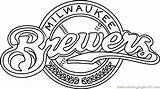 Brewers Milwaukee sketch template