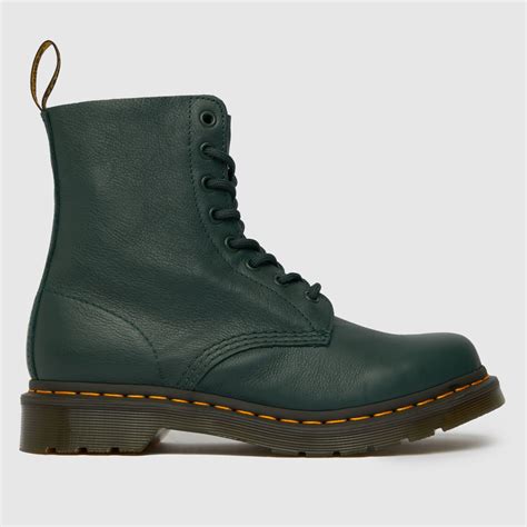 dr martens dark green  pascal boots shoefreak