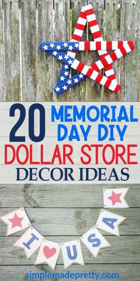 diy dollar store patriotic decorations dollar stores