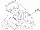 Pages Kagura Senran Inuyasha Coloring Template sketch template