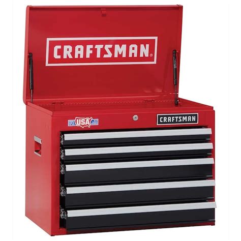 Craftsman 2000 Series 26 In W X 19 75 In H 5 Drawer Steel Tool Chest