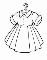 Coloring Pages Dresses Girls Girl Color Church Printable sketch template