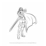 Lucina sketch template