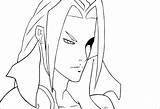 Sephiroth sketch template