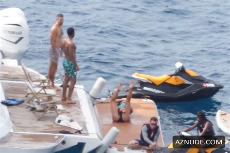 Chrissy Teigen And John Legend Abroad The Balista Yacht In