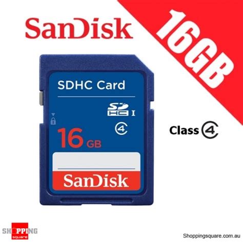 sandisk gb sd memory sdhc card secure digital high capacity card class   shopping
