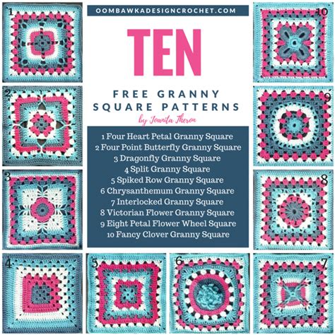 granny square patterns