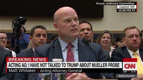Democratic Congressman Says Whitaker Lied To Congress About His