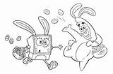 Spongebob Patricio Esponja Pascua Patinando sketch template