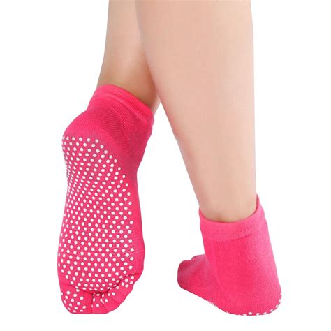 Custom Logo Sex Barre Anti Slip Socks Grip Yoga Socks Pink Buy Yoga