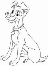 Coloring Dog Pages Disney Cartoon Dogs Choose Board Kids sketch template