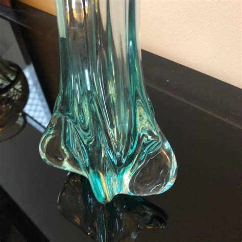 Vintage Murano Glass Vase Circa 1970 At 1stdibs