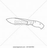Bowie Knife Bigstock 5pm Est 9am Support sketch template