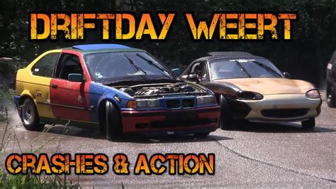 driftday weert  crashes action youtube