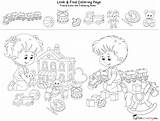 Look Find Pages Coloring Learning Kids Fun Toddler sketch template