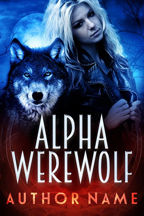 alpha werewolf bewitching book covers by rebecca frank
