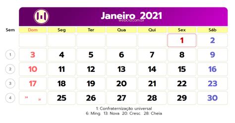 Calendário De Junho De 2021 Com Feriados Nacionais Fases