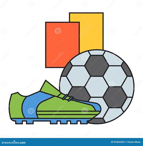 football boots vector illustration editorial stock photo