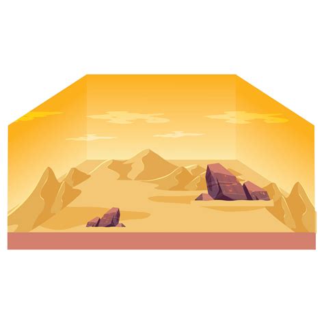 desert diorama printables     printablee