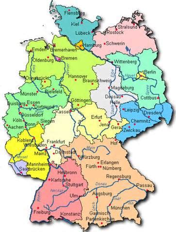 map  german province