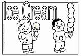 Ice Cream Coloring Summer Pages Sheets Eating Parlor Cone Melting Icecream Boy Drawing Color Getdrawings Library Clipart Popular Comments sketch template