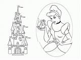 Castle Coloring Pages Cinderella Disney Frozen Elsa Hogwarts Lego Drawing Sheets Color Charming Prince Princess Silhouette Disneyland Easy Ice Clipart sketch template