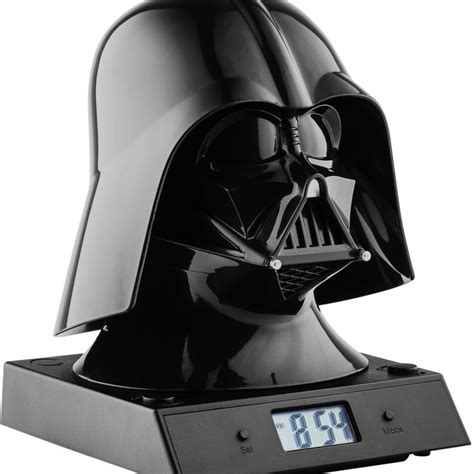 Clock Character Star Wars Darth Vader 3d Projection Alarm