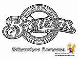 Brewers Logos Everfreecoloring sketch template