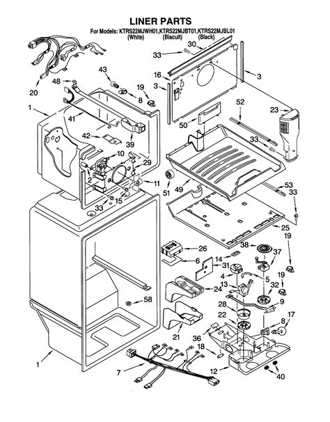 kitchenaid refrigerator schematic