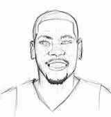 Coloring Pages Durant Kevin Getdrawings sketch template