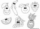 Frutta Animata Verdura sketch template