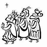 Epiphany Coloring Pages Mages Three Rois Animated Men Wise Color Les Galette Printable Magi Kings Crown Morningkids Christmas Visit Coloriages sketch template