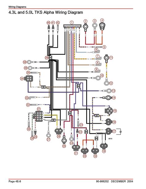 mercruiser  pin wiring diagram collection