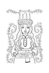 St Lucia Coloring Sweden Supercoloring Printable Version Color Click Online sketch template